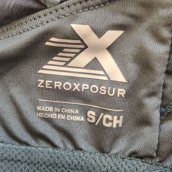 Zeroxposur green and gray women's size small dress with built-in support - Picture 6 of 7